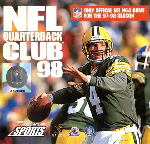 NFL Quarterback Club 98 Cheats For Nintendo 64